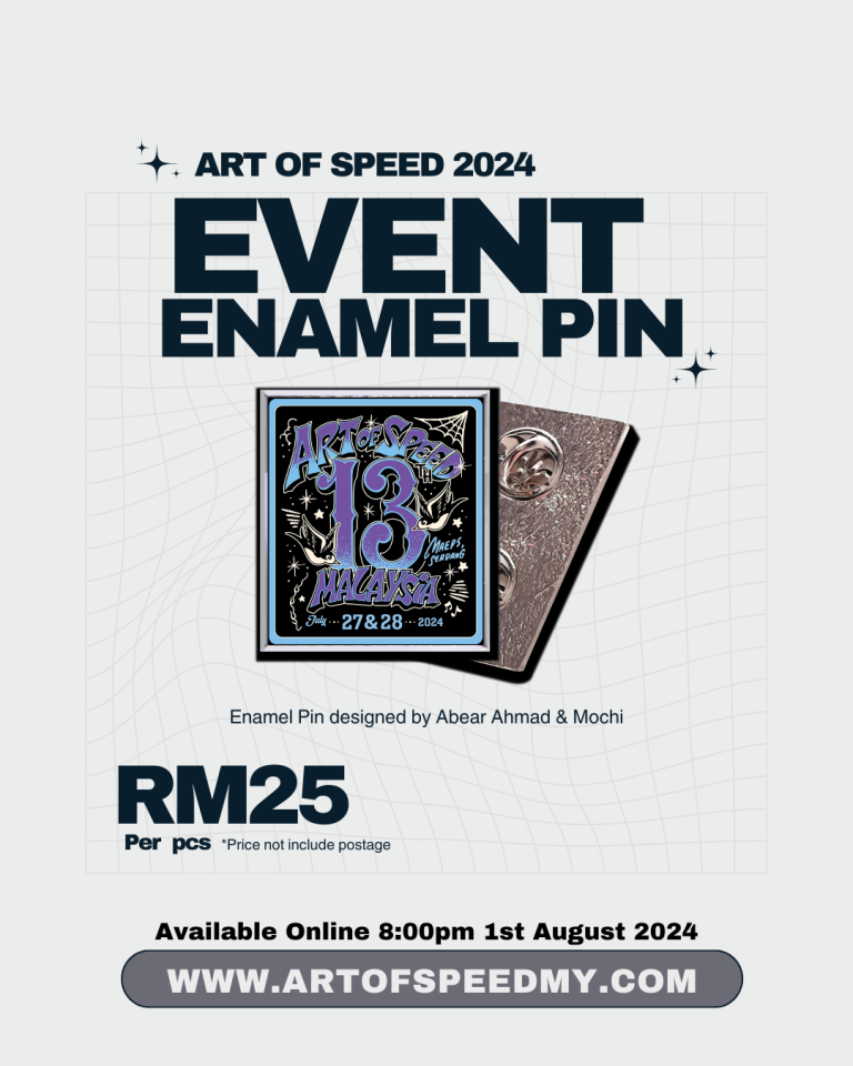 Art Of Speed 2004 Event Enamel Pin