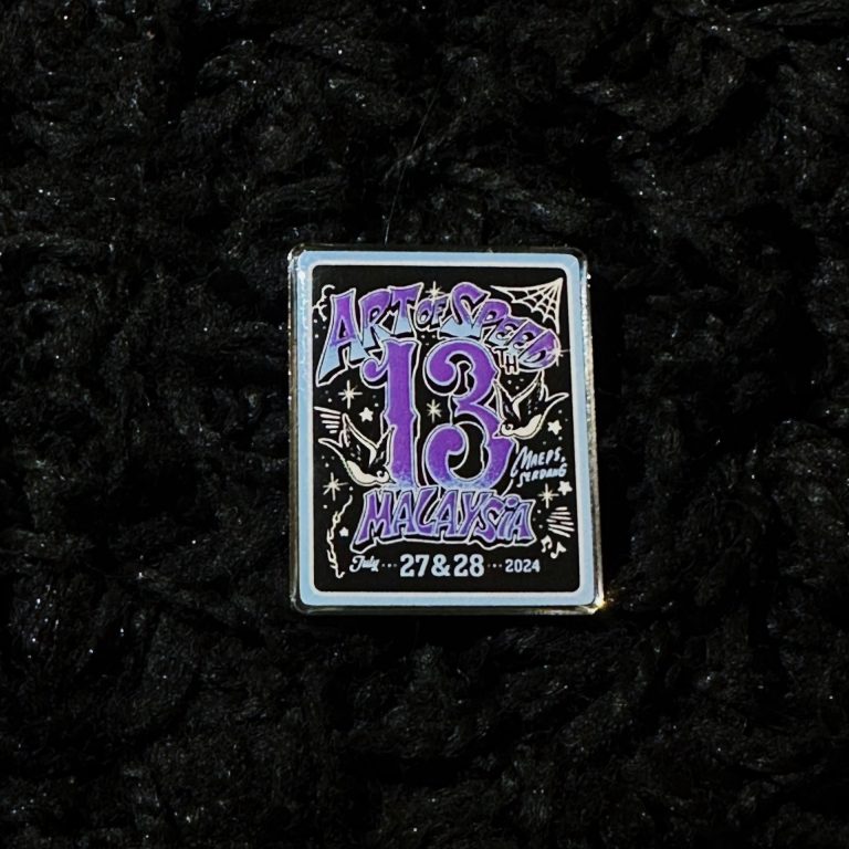 Art Of Speed 2004 Event Enamel Pin