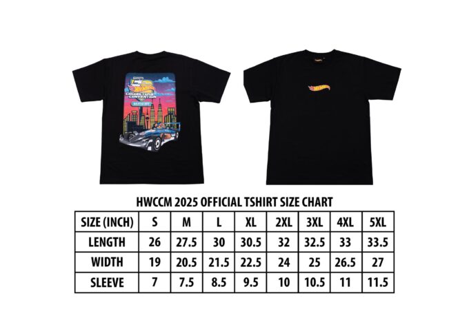 Pre-Order - HWCCM 2025 OFFICIAL TSHIRT - Image 3