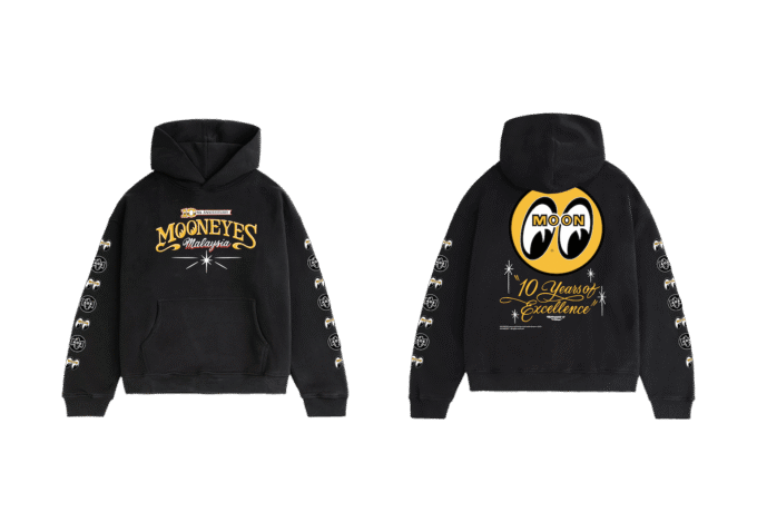 Pre-Order - 10TH ANNIVERSARY MOONEYES MALAYSIA HOODIE